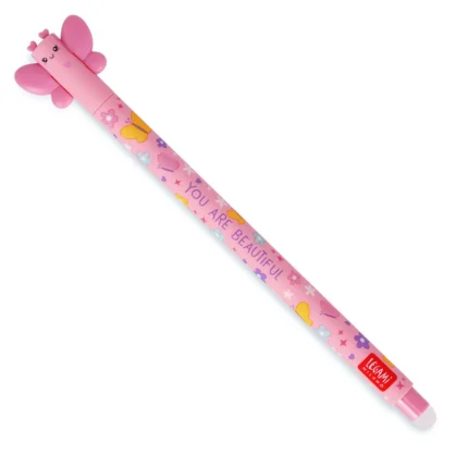 Penna Gel Cancellabile Butterfly
